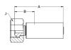 NIPPLE DN 10 / 60° CONE (W)